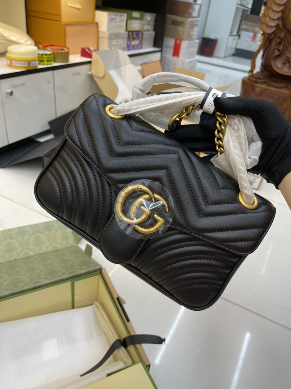 ️️️️️️Túi xách Gucci Marmont Super Size 22cm